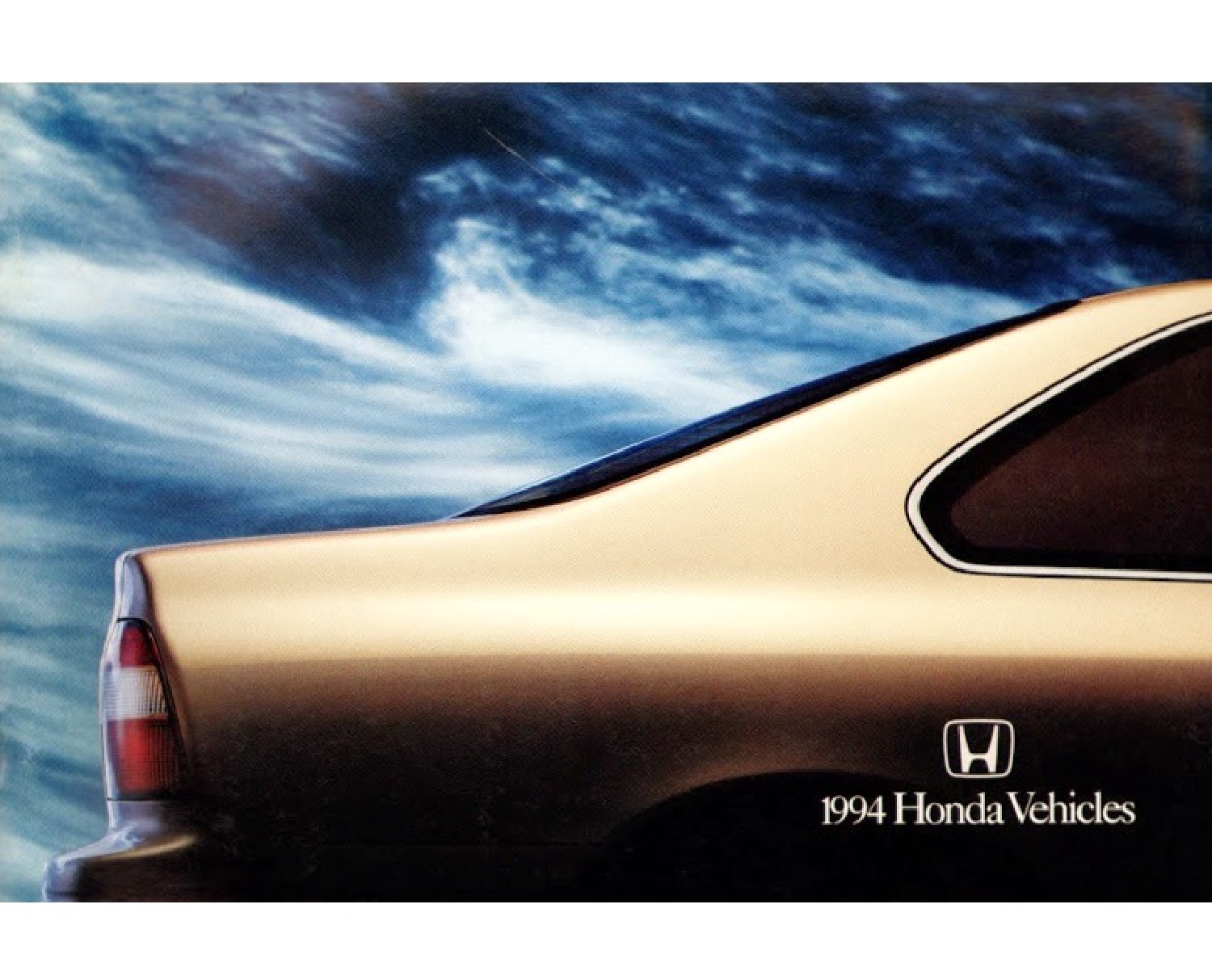 1994 Honda Model Range Brochure